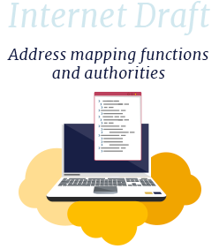 Internet-Draft: Address mapping functions and authorities
